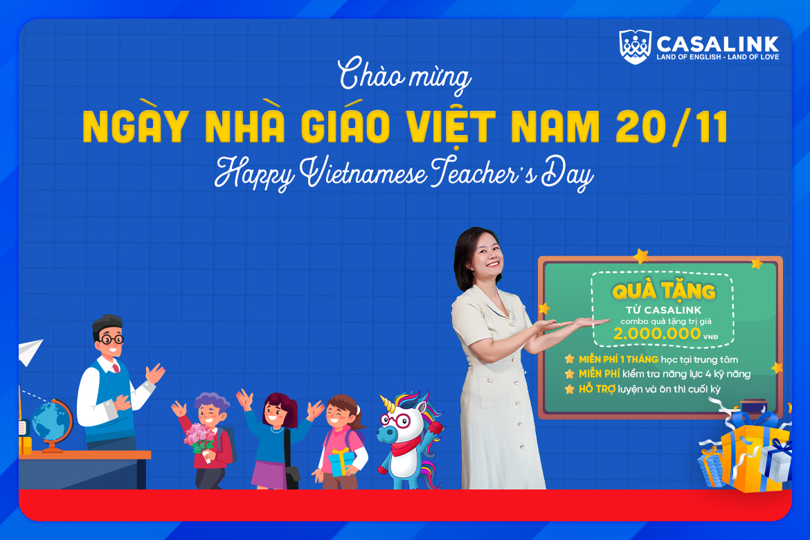 Chào mừng ngày 20/11, Casalink tặng ưu đãi lên tới 2 triệu đồng - Casalink